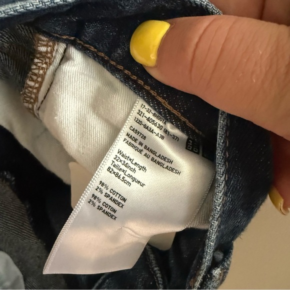 UNIQLO Women’s Denim Jeans Slim Straight 32x34 - Picture 3 of 4
